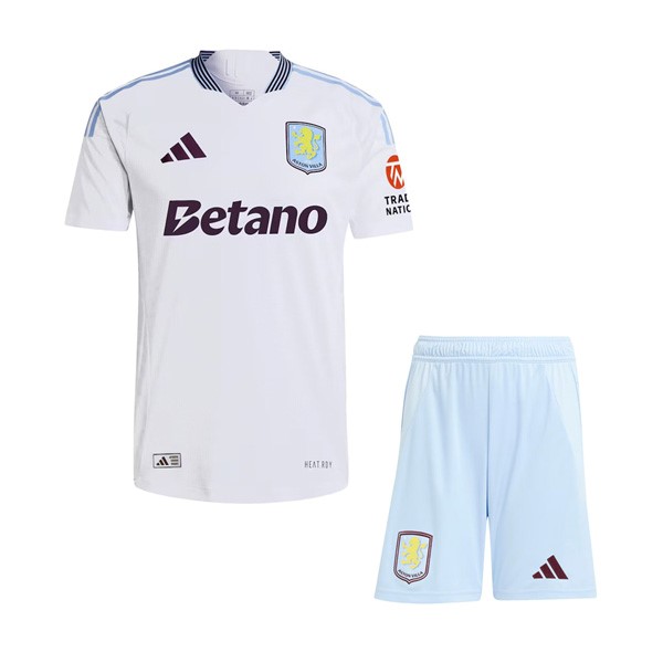 Camiseta Aston Villa 2nd Niño 2024-2025